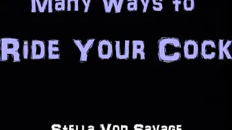 Stella_Von_Savage sexy brown hair caresses shaved holes