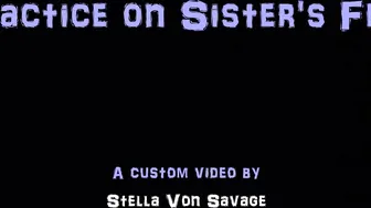 Stella_Von_Savage with dildo relaxes her shaved vagina
