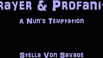 Stella_Von_Savage naughty fat lady is fondling saggy boobs