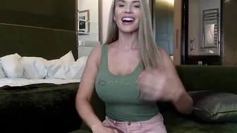 Miss Tiff  naughty bitch caresses big tits