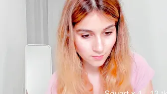 gynalynn chick fucks herself with a big rubber dildo