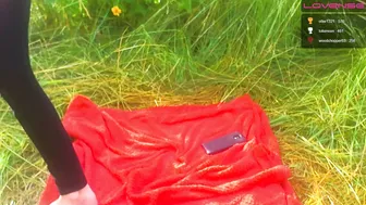 sexyfoxyred takes off her panties