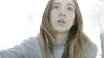 raspberr Cute woman fucks without taking off her panties