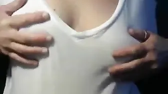 peekabookitty Big breasted sterlet jerks off her pussy