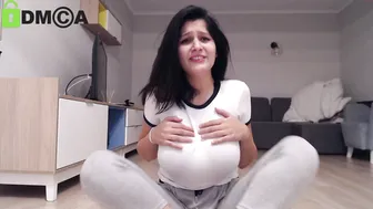 teddyfleece Sweet little thing shows huge tits