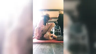 elenakoshkaxoxo  playing with a vibrator