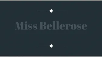 Miss Bellerose onlyfans  and her soft pussy