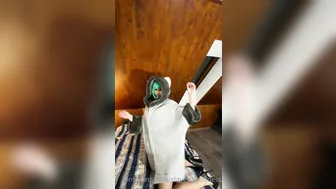 slavenagoddess  sam is hard to hammer yourself in the ass