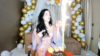 adysweet busty doll and her blue friend