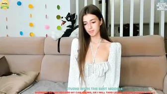 coy_amina gorgeous mare gently massages pussy