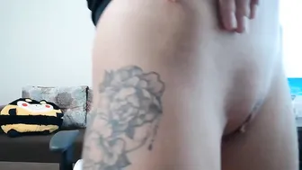 brilliantvictoria blissful devil caresses shaved vagina