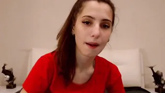 ghostyboo busty slut gently wrestles pussy