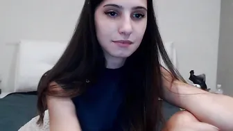 ghostyboo shy babe shows shaved cunt