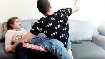 family_intrigue seductive pussy shoves balls in the anus