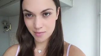 Alyssa Reece jerking in the car