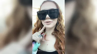 madisonmorgan Chick in stockings Nastya caresses pussy lips