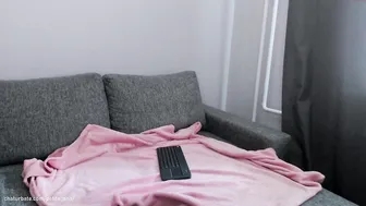 petite_ana ambitious bitch fucks with a dildo