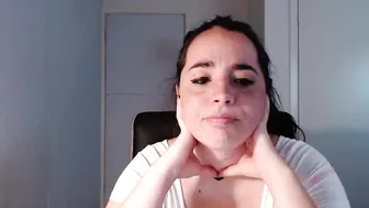 melaniebiche sexy lady caresses pussy