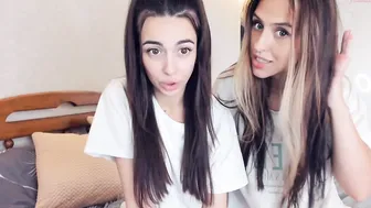 makemecrazycuys whore babe jerks off through panties