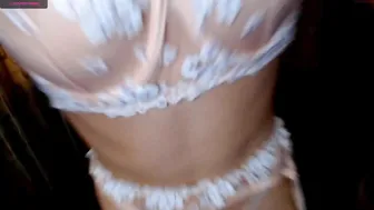 leila_moor blissful devil caresses shaved vagina