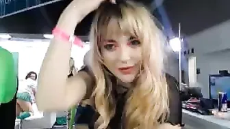 emmastarseed blonde teen fucks herself in ass with d