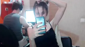 crazybabyyy Charming female fingering anus girlfriend