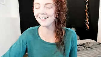 hayleelove The naughty dolly jerks off her pussy with a phallus