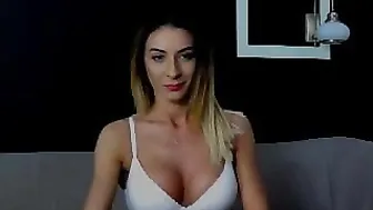 angelyssa Charming babe undresses and jerks off