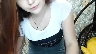 kelly_sanches Crazy chick caresses natural tits