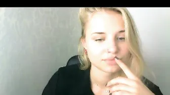 avilena caresses gorgeous boobs