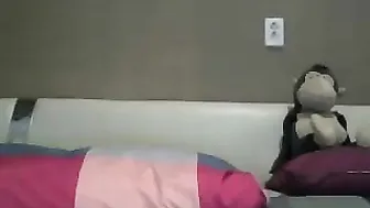 cutedolllbb Experienced kraj caresses his body