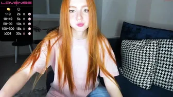 givemeemoree redhead teen tries  petting