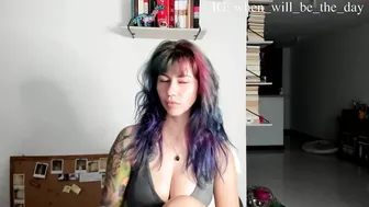 is_this_my_neighbor sexy lady caresses pussy