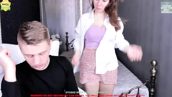 nick_n_monica shy young lady caresses anus