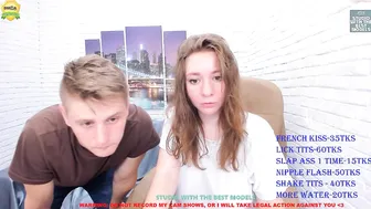 nick_n_monica delicious bitch pulls her holes