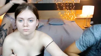 montiorene luxurious slut fucks shaved cunt