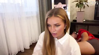 malbontess hd  rubbing  with  slut