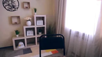 mila_aime babe masturbates with phallus