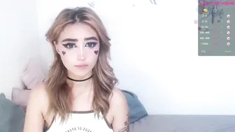 lizzyhoney_ slut in stockings erotically takes off her panties