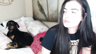kristennn watch rubbing  with big pussy