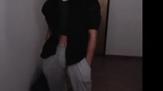 ami_from_ghetto__ black angel rubbing  cock in online show