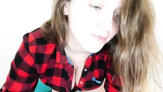lilydrew Stylish blonde exudes on the couch