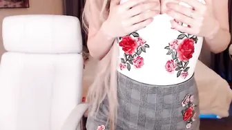 demetralove Slutty stallion takes off her panties
