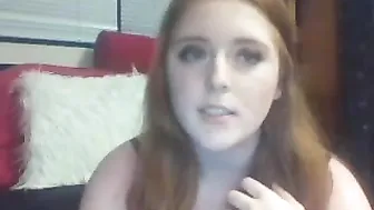 gingermae Busty whore jerks both holes