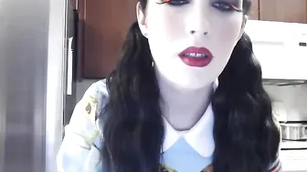 evelynclaire A charming little girl fucks herself with sex toys