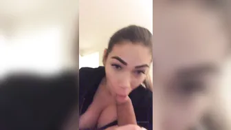 Brandy Mia aka brandymia onlyfans  cum show in mouth and tearing games