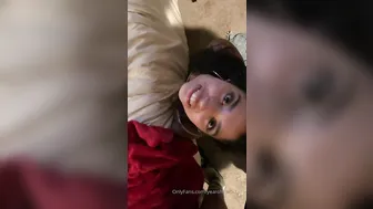 Ricky Johnson  shy young lady caresses anus