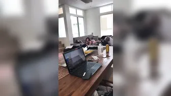 Ricky Johnson  solo orgasm show with a little princess