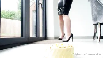 Obey Angelina aka uncensorredom  busty slut jerks off and cums