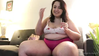 chubbychiquita Sexy young lady dancing chic striptease